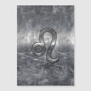 Leo Zodiac - Sinal de Estilo Industrial