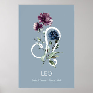 Leo Zodiac - Sinal Poster