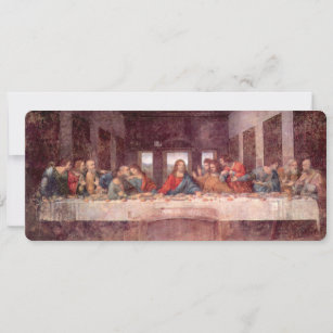 Leonardo da Vinci é o último jantar