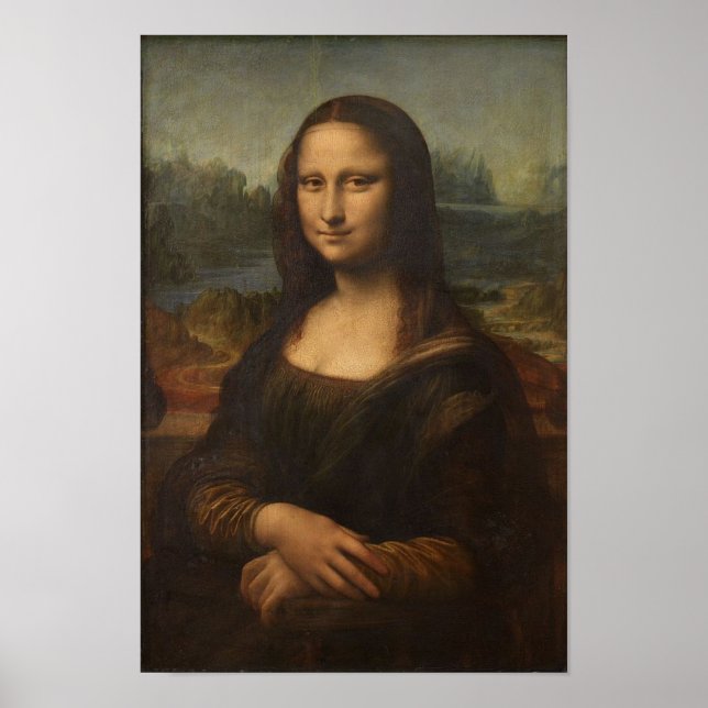Leonardo da Vinci Mona Lisa Poster (Frente)