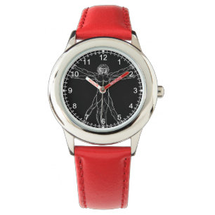 Leonardo da Vinci Vitruvian+Man relógio