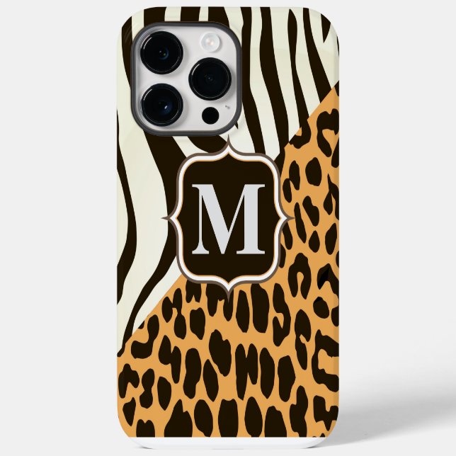 Leopard and Zebra (Verso)