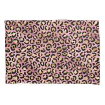 Leopard Series Design 15 rosa e Dourada