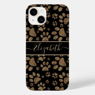 Leopard Spot Paw Prints Personalizado