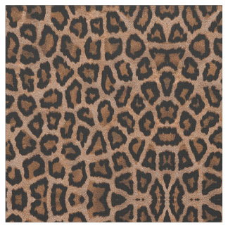 Leopardo Animal Print tecido para decoração domést