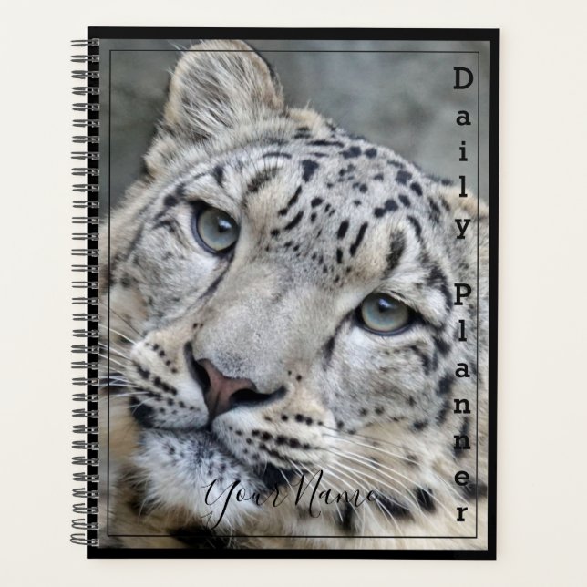 Leopardo da Neve - Agenda diária - HAMbWG (Frente)