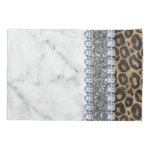 Leopardo-do-Rosa Dourado Glitter Interior