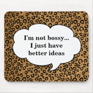 Leopardo Mousepad - Bossy