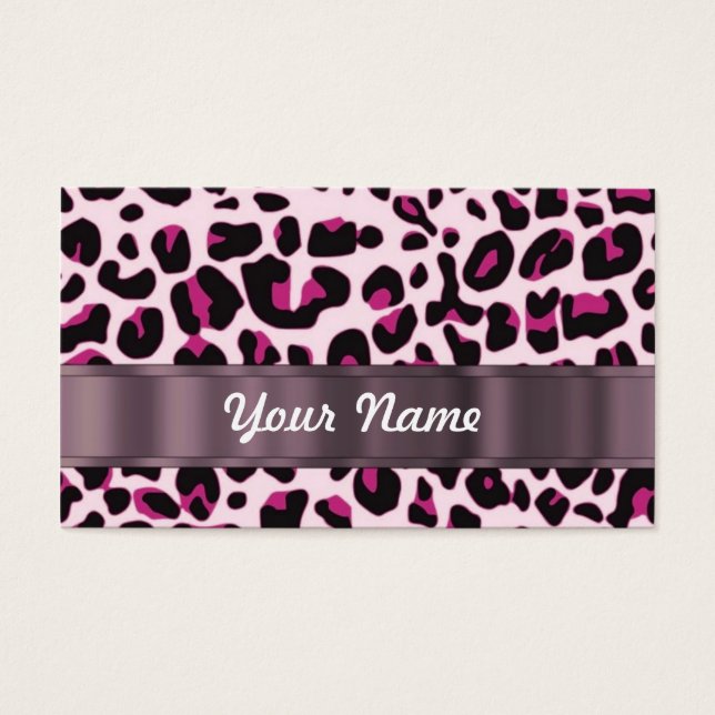 Leopardo rosa (Frente)
