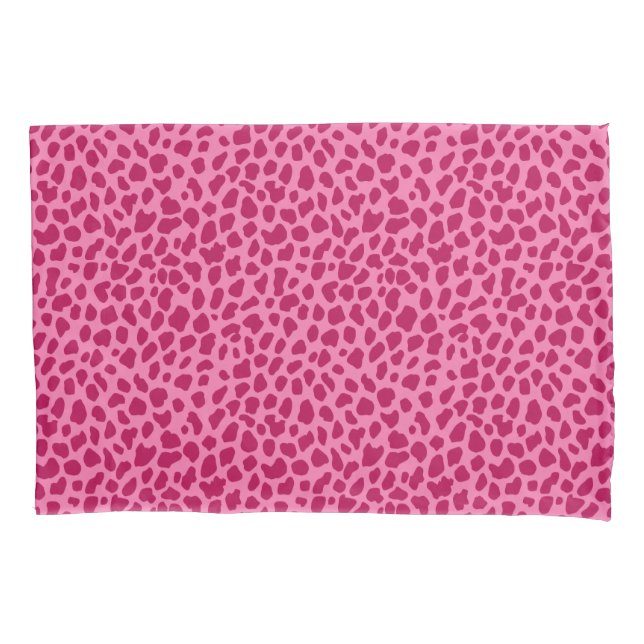Leopardo Rosa Impressão Animal Retrópica Esética y (Frente)