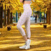 Leopardo Rosa Pastel Cinza Amarelo