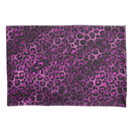 Leopardo roxo e Dourado Design 3