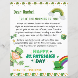 Leprechaun de Patrick, Rua Personalizada