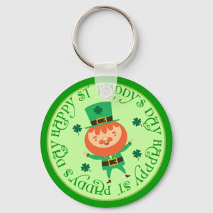 Leprechaun Irish St Paddys Day Lucky Chaveiro