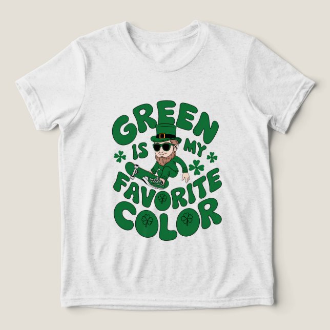 Leprechaun no tênis (Design frontal)