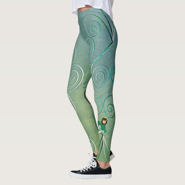 Leprechaun St. Patrick's Leggings (Esquerda)