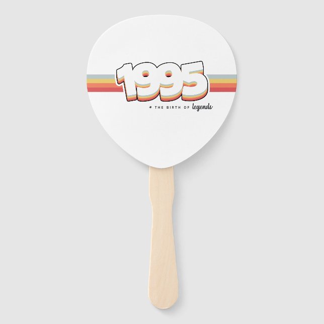 Leque 1995 Nascimento de lendas (Frente)