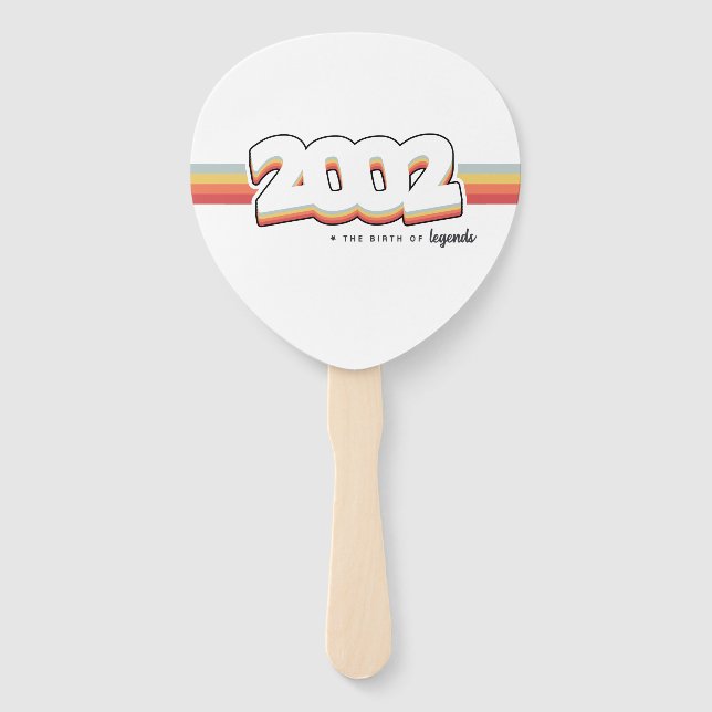 Leque 2002 Nascimento de lendas (Frente)