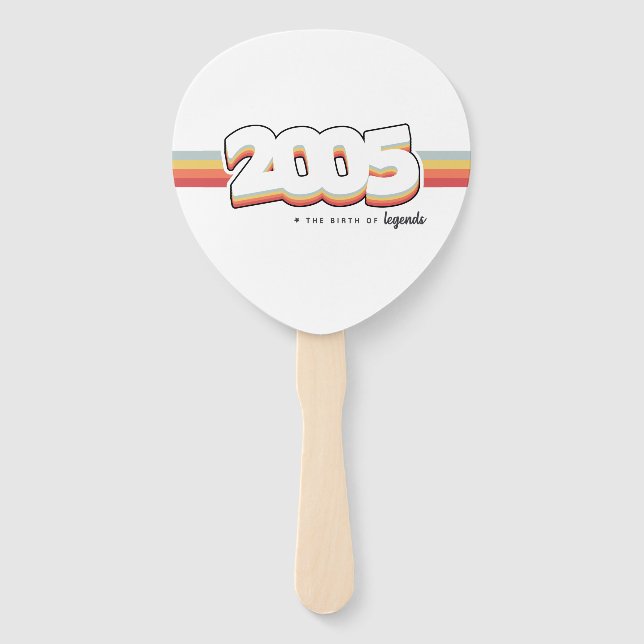 Leque 2005 Nascimento de lendas (Frente)