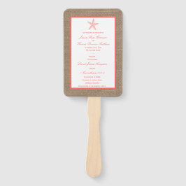 Leque A Coleção de Casamentos de Praia do Peixe-Estrelo 