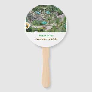 Leque água oceano praia foto adicionar nome texto local