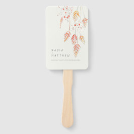 Leque Airelas de grama: esboço de aquarela programa de c