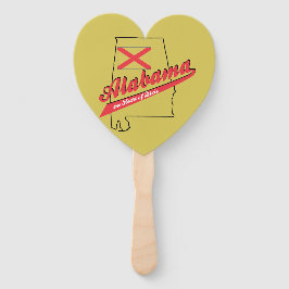 Leque Alabama Heart of Dixie