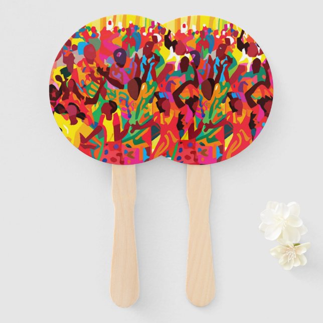 Leque Alegre-Se E Sinta O Espírito Santo (Frente e Verso)