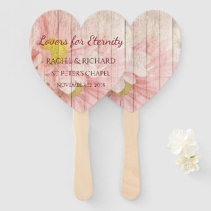 Leque Amantes para Casamento de Eternidade
