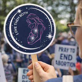 Leque Ame a Ambos Igreja ou Evento Pró-Vida