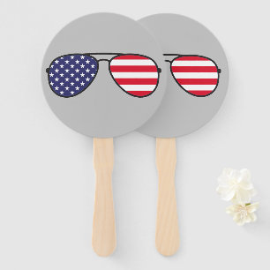 Leque American Flag Sunglass