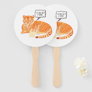 Leque Amizade a Tigre e Bunny - Figuras