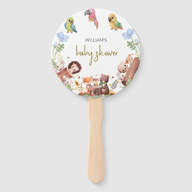 Leque Animais Florestais (Frente)