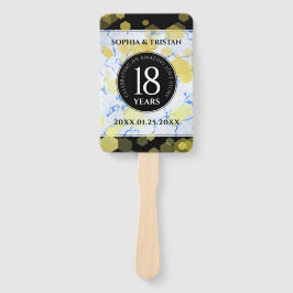 Leque Aniversário de Casamento de Porcelana 18