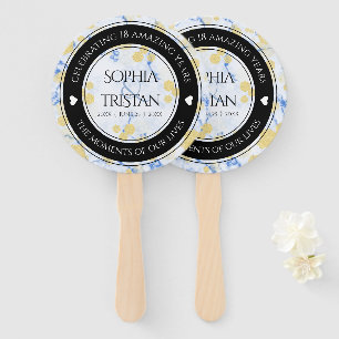 Leque Aniversário de Casamento de Porcelana 18
