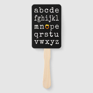 Leque Anti-Trump Alphabet - Nope V
