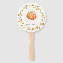 Leque Apaixonar o programa de casamento de abóbora aquát