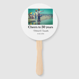 Leque aplausos para o aniversário de 50 anos adicionar n