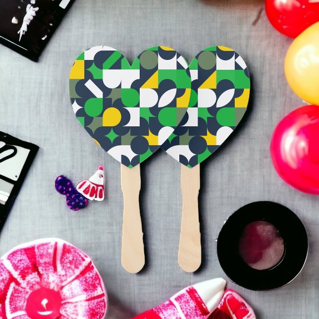 Leque Arte Geo Minimal (Criador carregado)