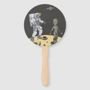 Leque Astronauta e alienígena