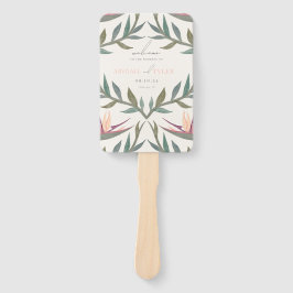 Leque Aves do Paraíso