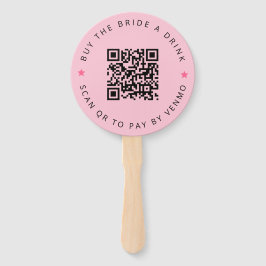 Leque Bachelorette Comprar A Noiva Um Código QR Rosa