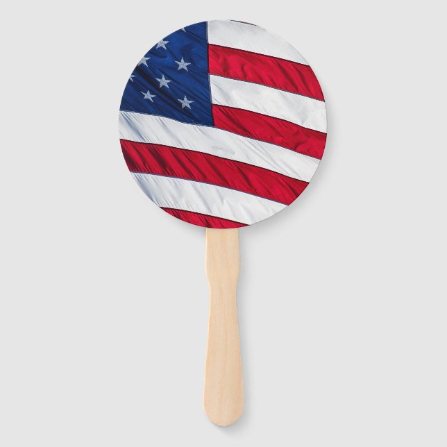 Leque Bandeira Americana (Frente)