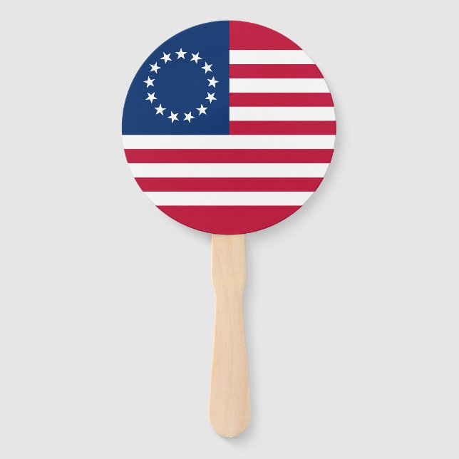 Leque Bandeira americana Betsy Ross (Frente)