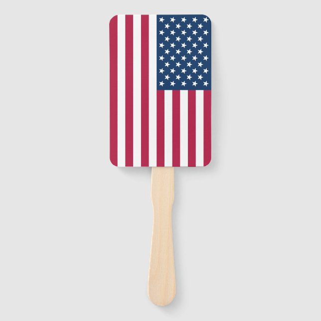 Leque Bandeira Americana Personalizada (Frente)