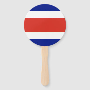 Leque Bandeira Civil da Costa Rica