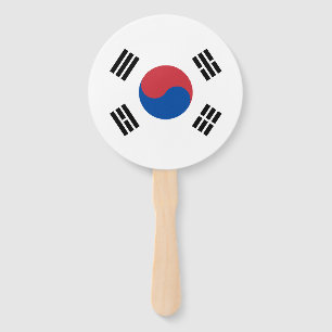 Leque Bandeira da Coreia do Sul