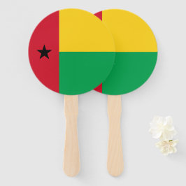 Leque Bandeira da Guiné-Bissau