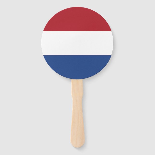 Leque Bandeira da Holanda (Frente)