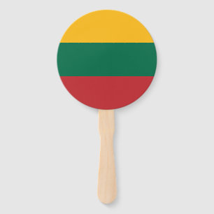 Leque Bandeira da Lituânia
